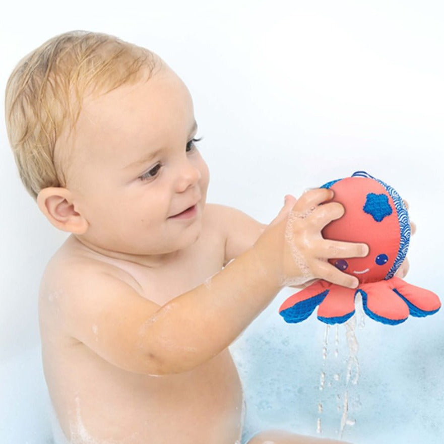 LUDI Juegos para el Baño Esponja para el baño de pulpo LU40079