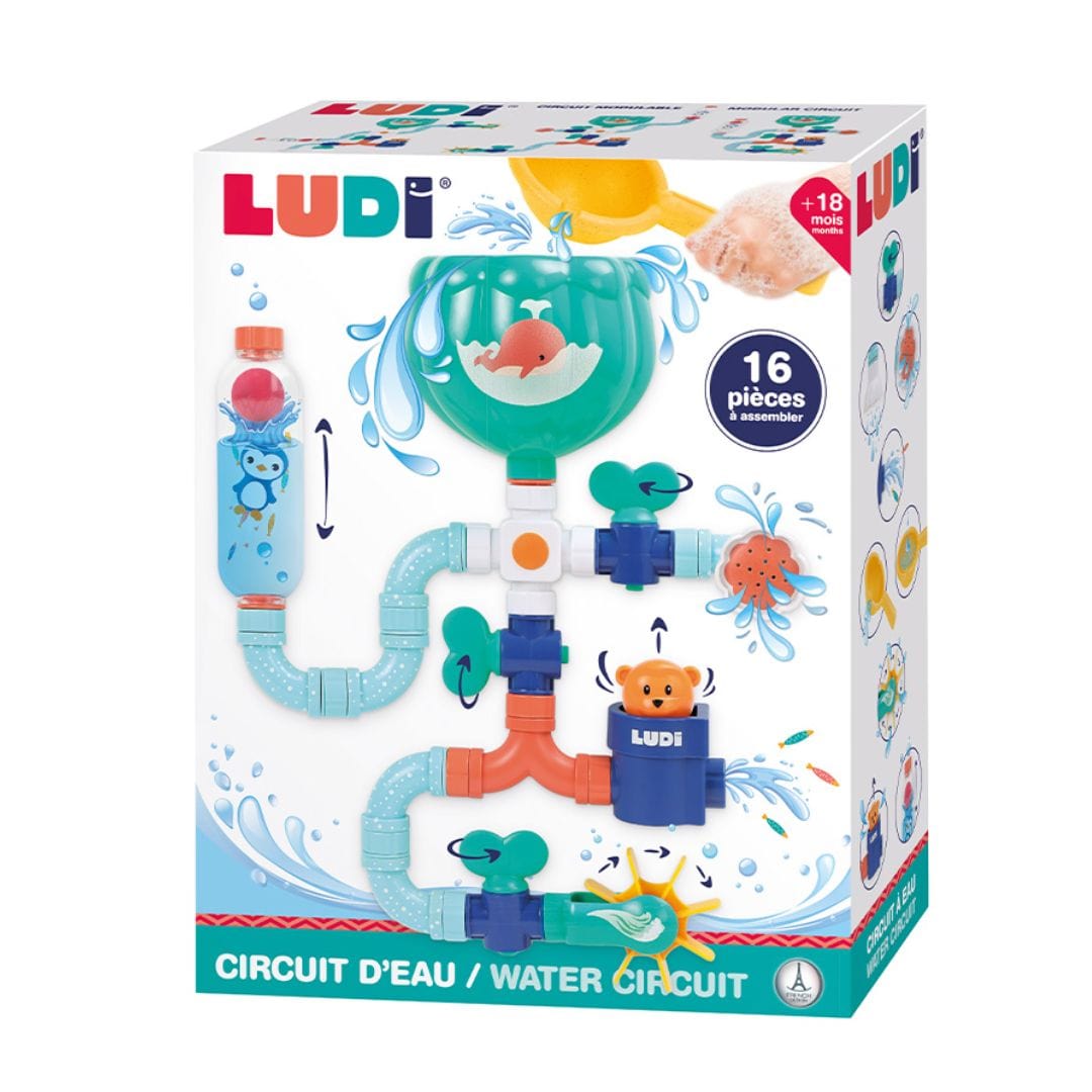 LUDI Juegos para el Baño Juego de baño ballena XXL LU40085
