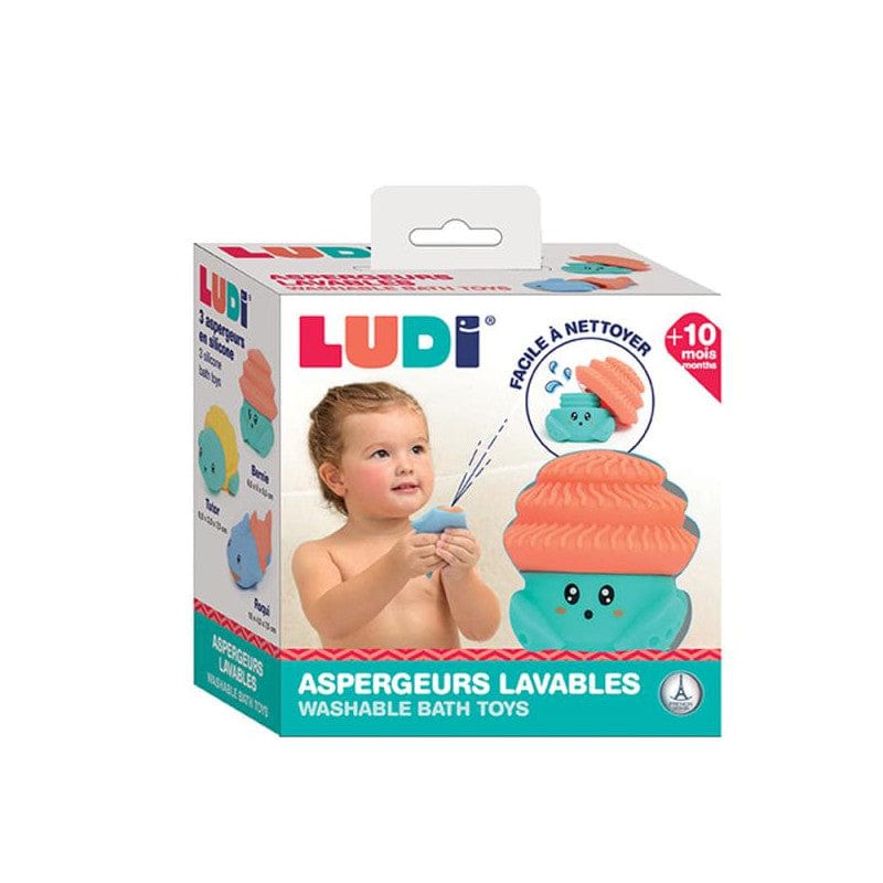 LUDI Juegos para el Baño Juguetes rociadores Aquacopains LU40074