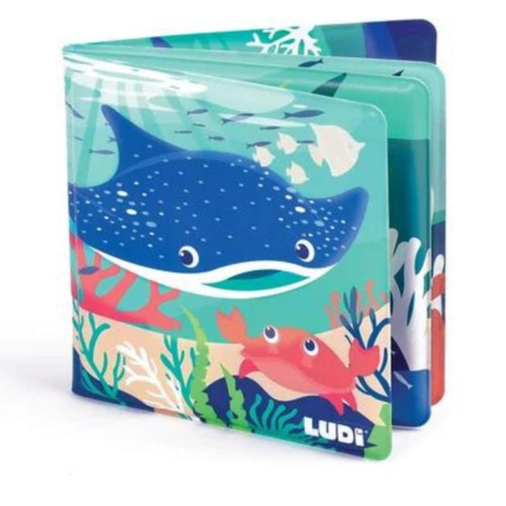 LUDI Juegos para el Baño Libro mágico para el baño animales marinos LU40083