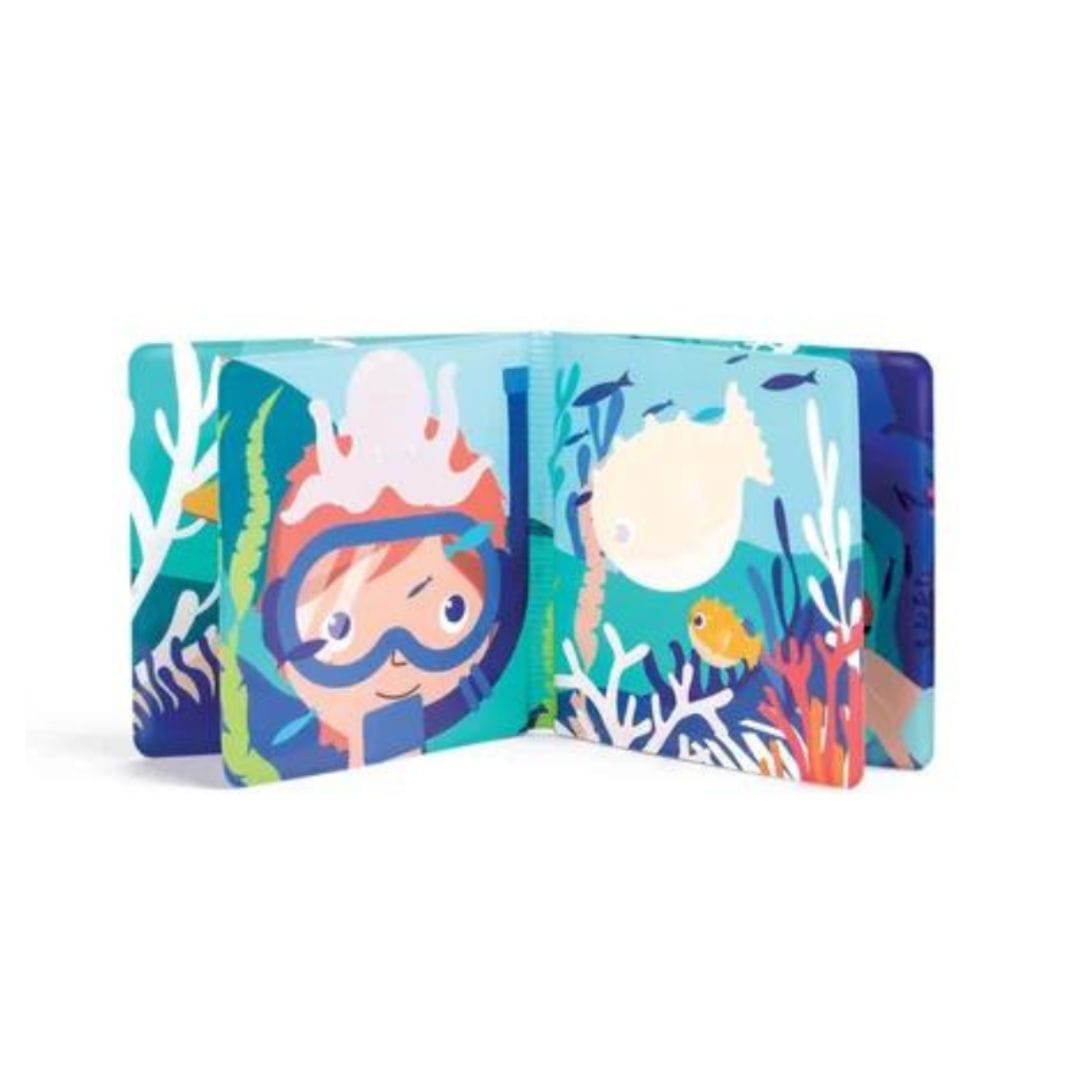 LUDI Juegos para el Baño Libro mágico para el baño animales marinos LU40083