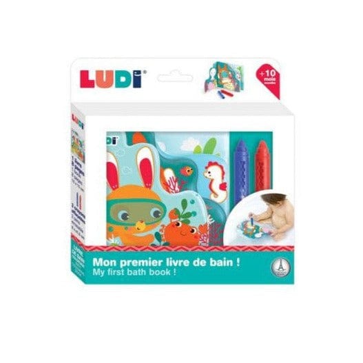 LUDI Libro Actividades Libro de colores de baño LU40058