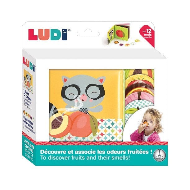LUDI Libro Actividades Libro ¡Descubre las frutas y sus olores!