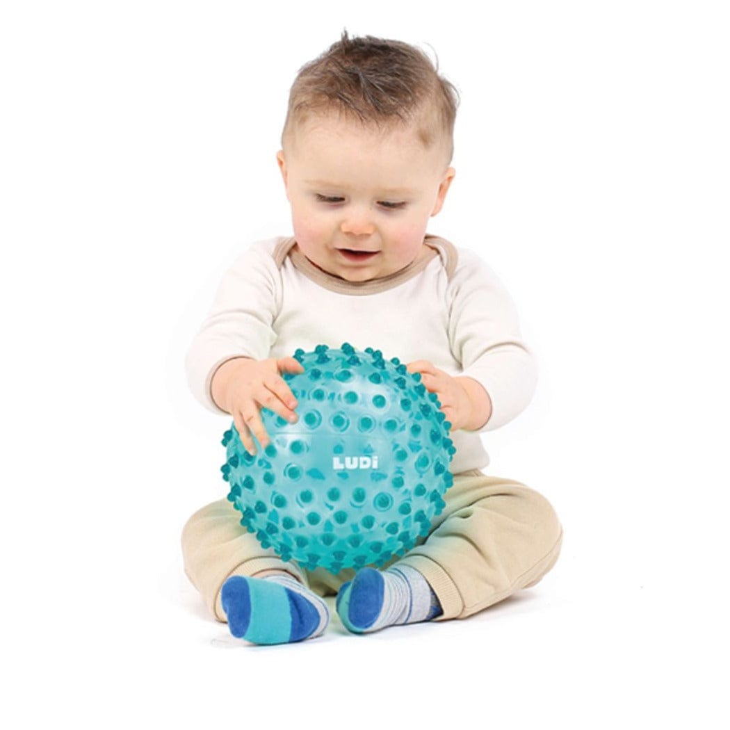 LUDI Pelota Pelota sensorial azul LU30114