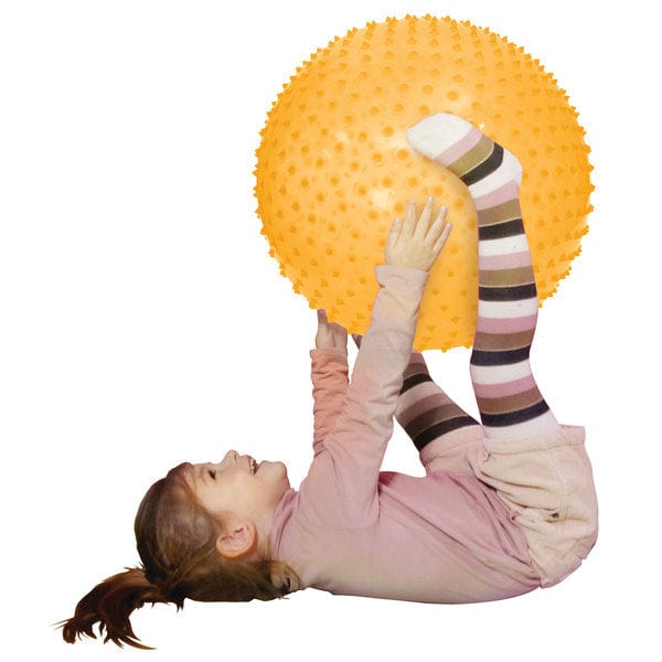 LUDI Pelota Pelota sensorial XXL Amarilla LU90105