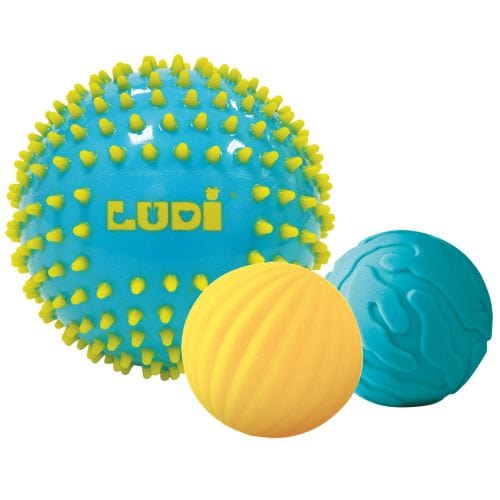LUDI Pelota Pelotas sensoriales Azul LU30021