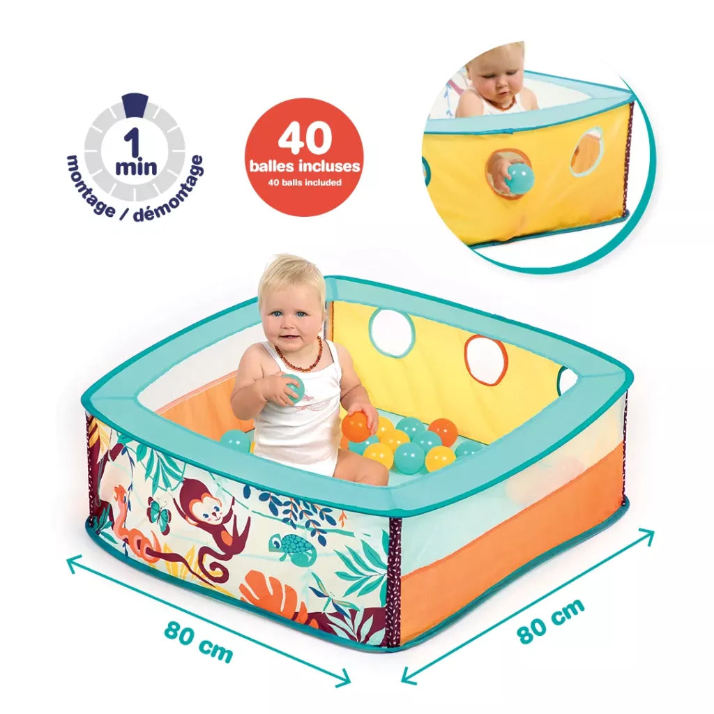 Ludi Piscina Piscina de bolas la jungla - Ludi LU20018