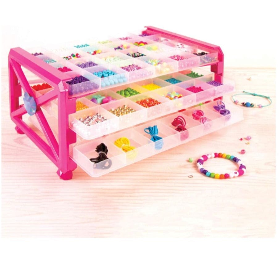 MAKE IT REAL Arte y Manualidades Set para crear pulseras Bead Studio MIR1701