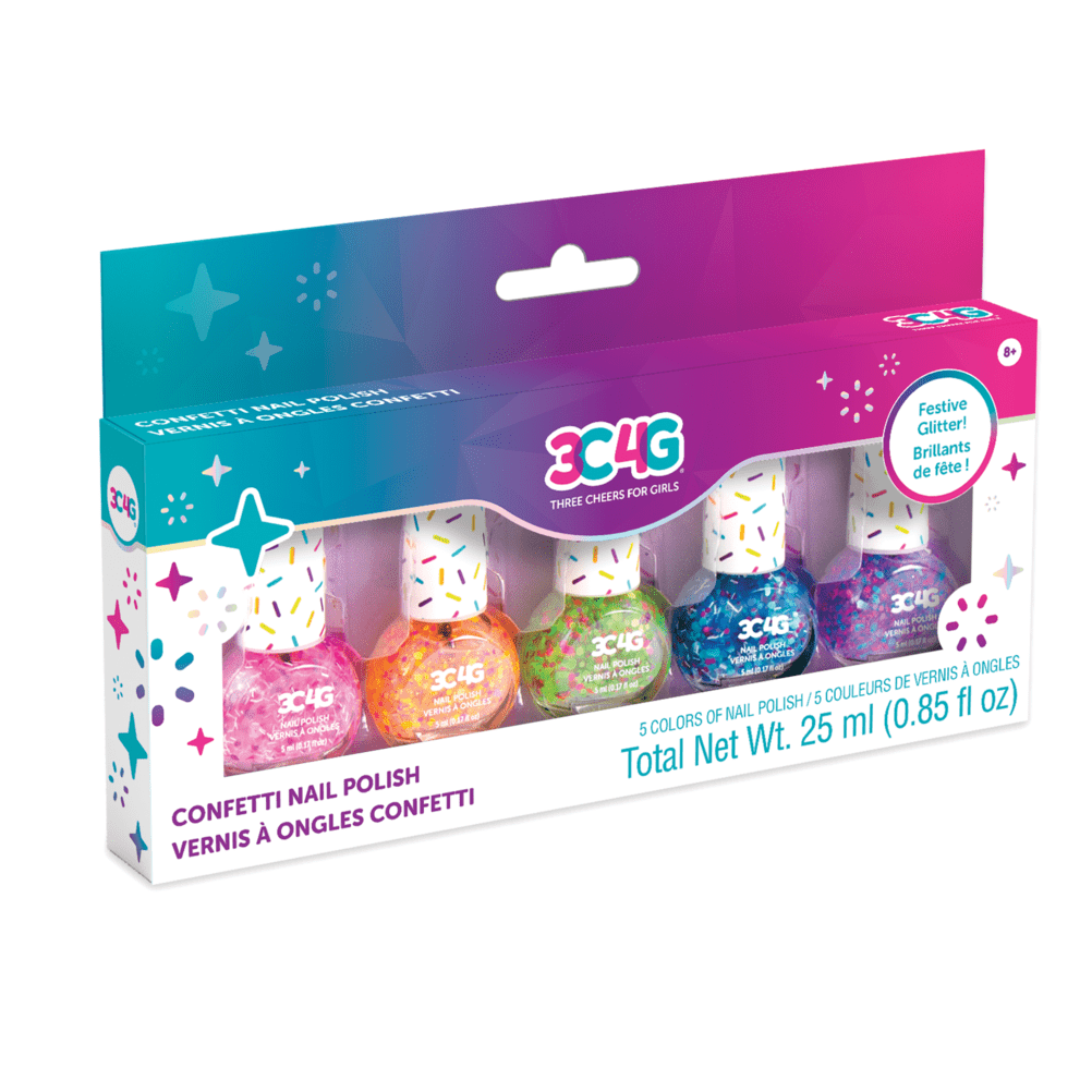MAKE IT REAL Juegos de roles Esmaltes de Uñas - Confetti MIR10012