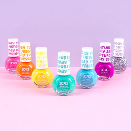 MAKE IT REAL Juegos de roles Esmaltes para Uñas para cada día de la semana MIR10007