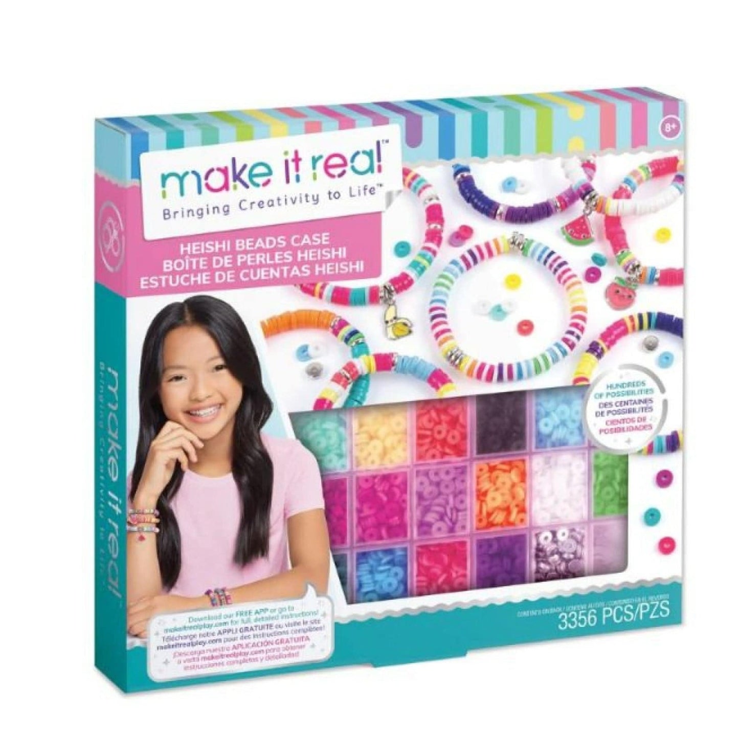 MAKE IT REAL Juegos de roles Kit Mostacillas Heishi MIR1741