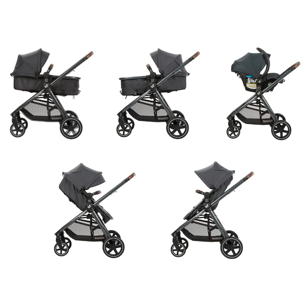 Maxi Cosi Coches Travel System Coche Travel System Zelia 3 Essential Black - Maxi Cosi 015210H333B