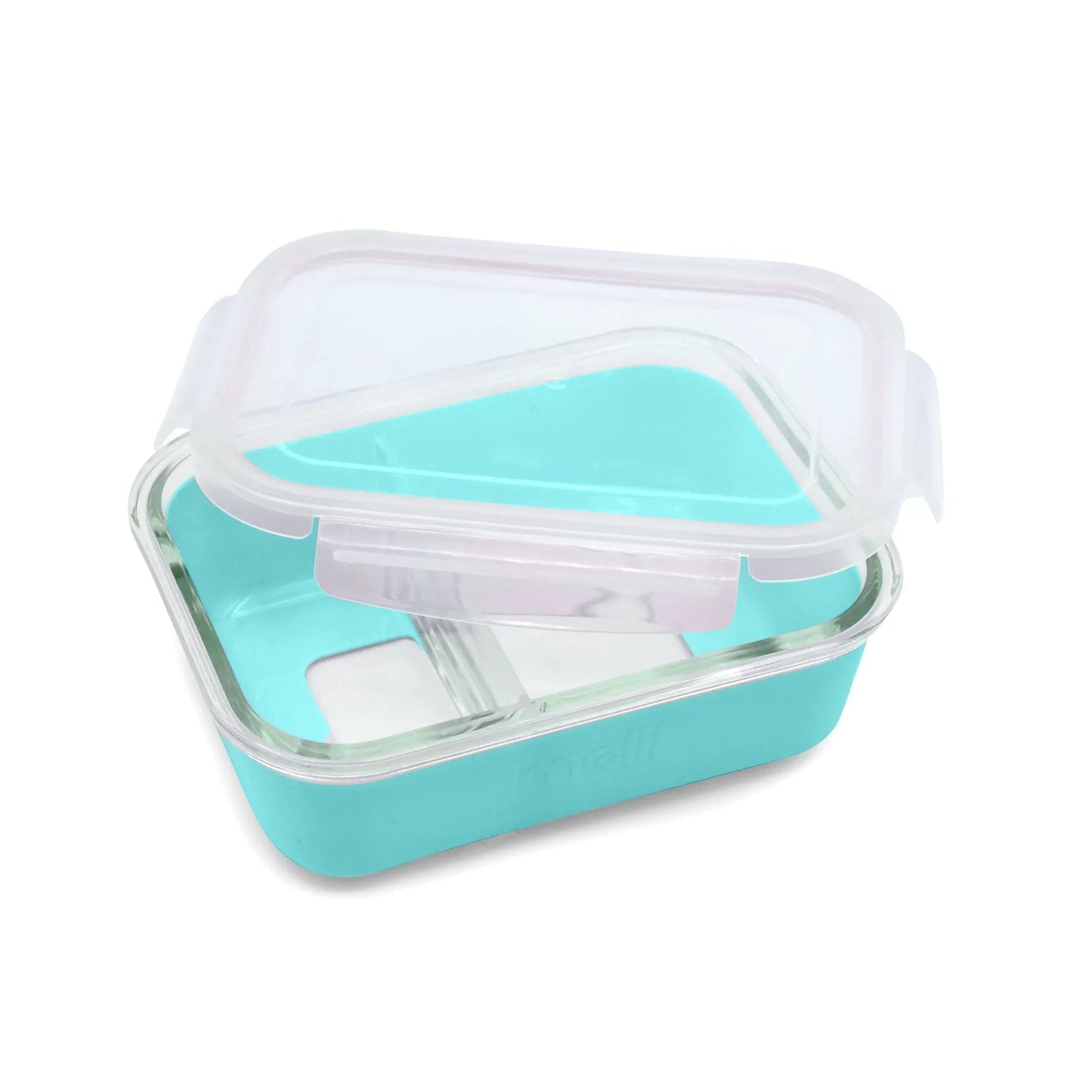 Melii Alimentación Contenedor de vidrio con tapa 740 ml Azul - Melii 16961