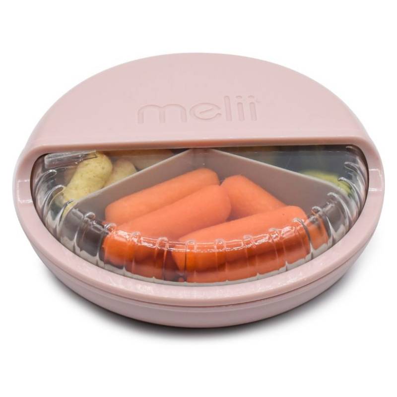 Melii Alimentación Contenedor para Snack Spin rosa 18600