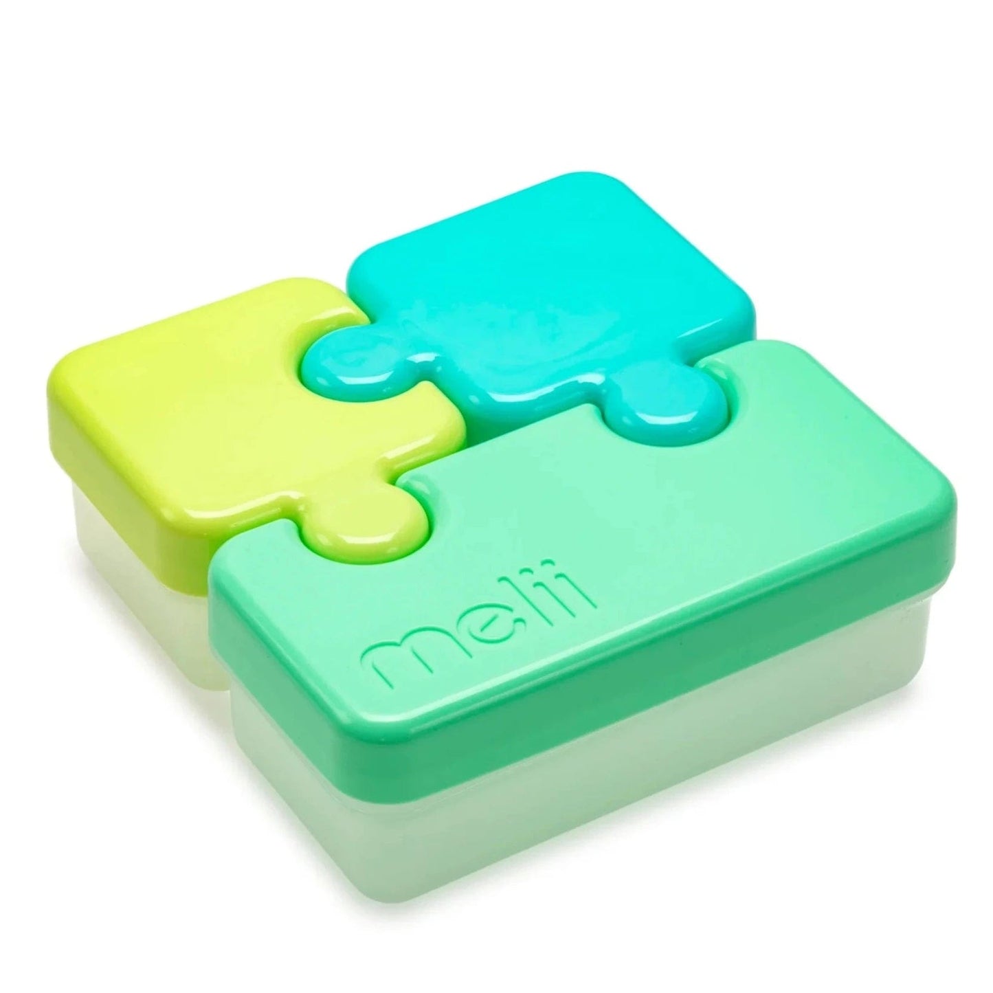 Melii Alimentación Contenedores puzzle con tapa