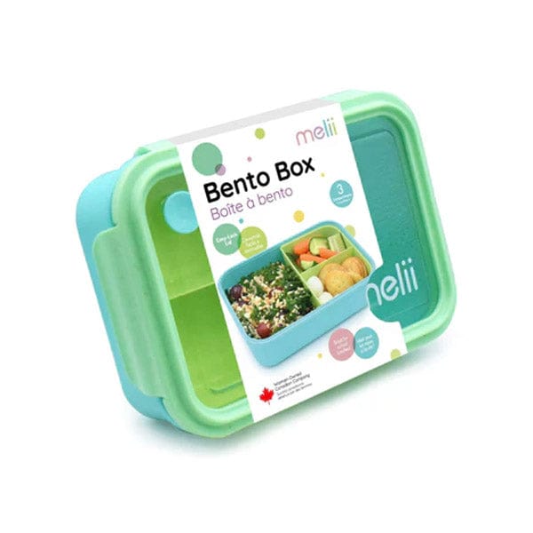 Melii Alimentación Lonchera bento con compartimientos 1250 ml Azul - Melii 21950