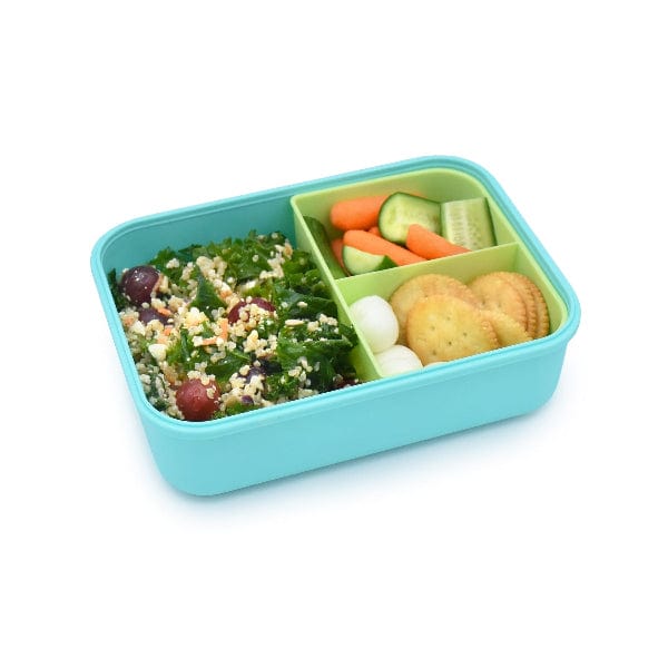 Melii Alimentación Lonchera bento con compartimientos 1250 ml Azul - Melii 21950