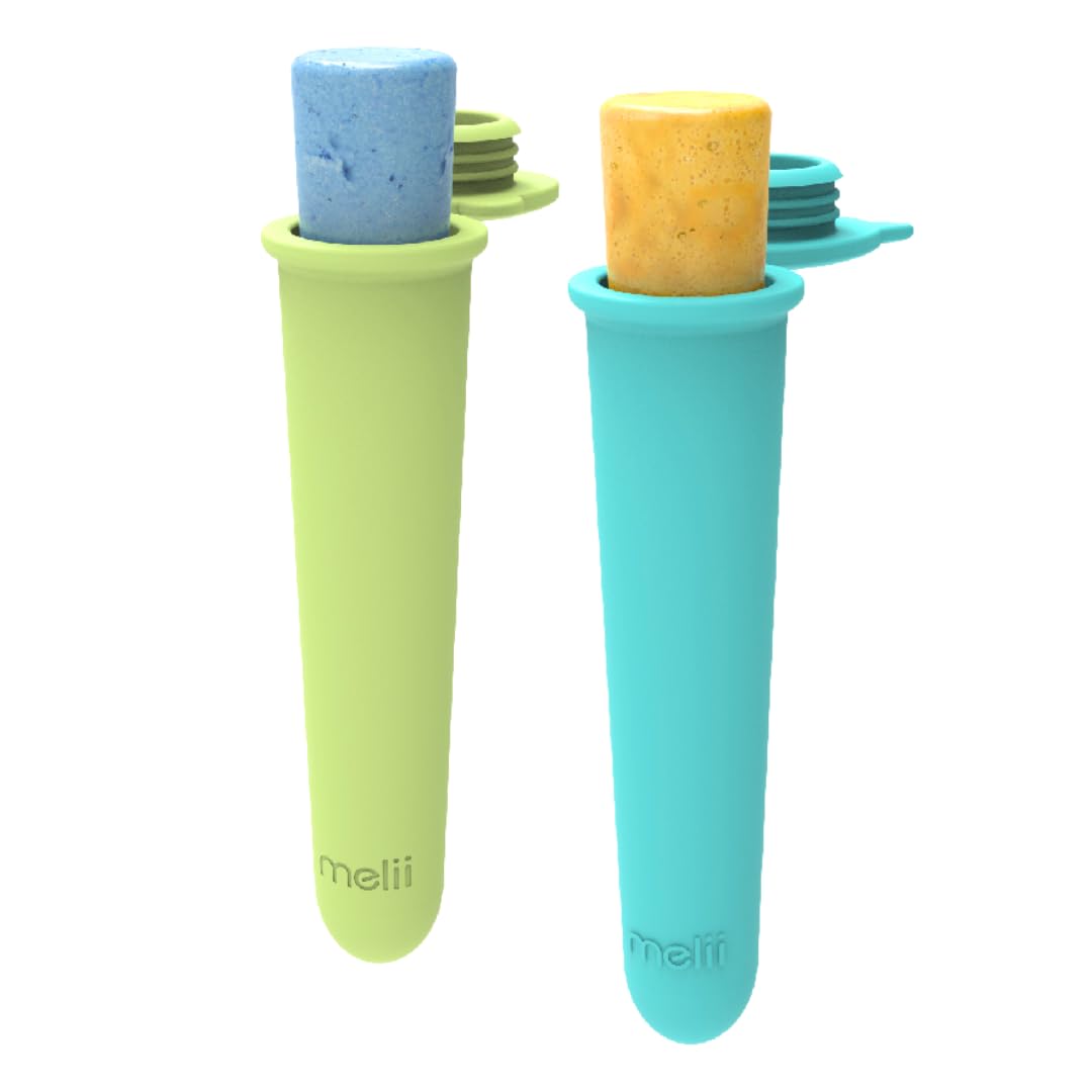 Melii Alimentación Pack de 2 moldes helado push up Tiburon y Oso - Melii 19510