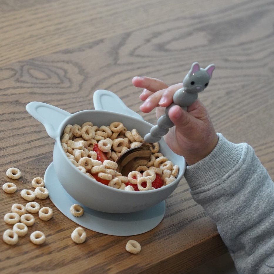 Melii Alimentación Set de 2 bowls de silicona con ventosa con modelo de perro - Melii 17720