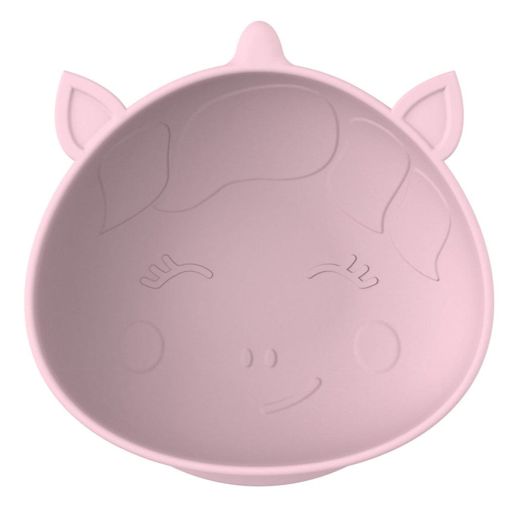 Melii Alimentación Set de 2 bowls de silicona con ventosa con modelo de unicornio - Melii 17710