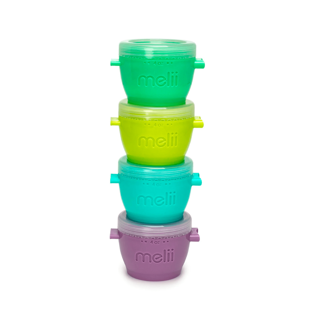 Melii Alimentación y Lactancia Pack 4 contenedores snap and go 118ml 11050