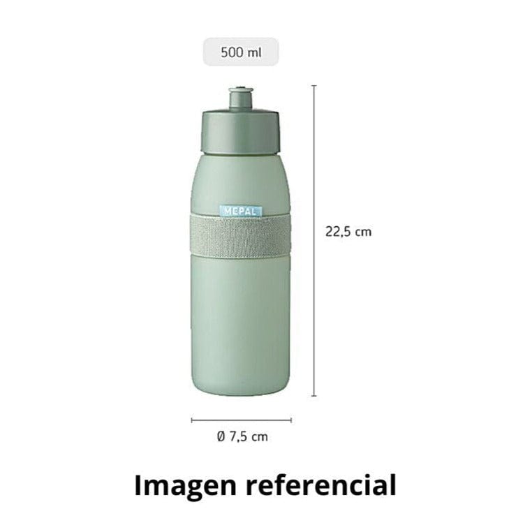 Mepal Alimentación Botella de agua sage 500 ML 107745094700