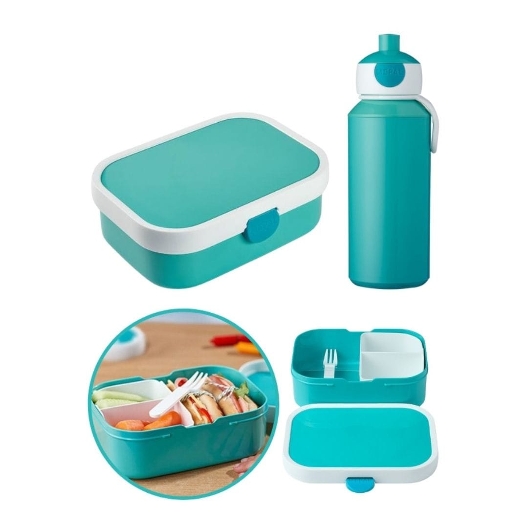 Mepal Alimentación Set de lonchera y botella turquesa 107410112200