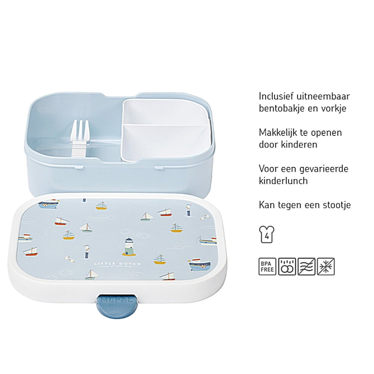 Mepal Alimentación Set de lonchera y termo barcos 107410165244