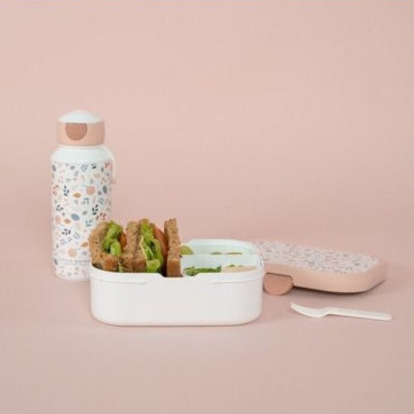 Mepal Alimentación Set de lonchera y vaso 300 ML flores y mariposas 107420165243