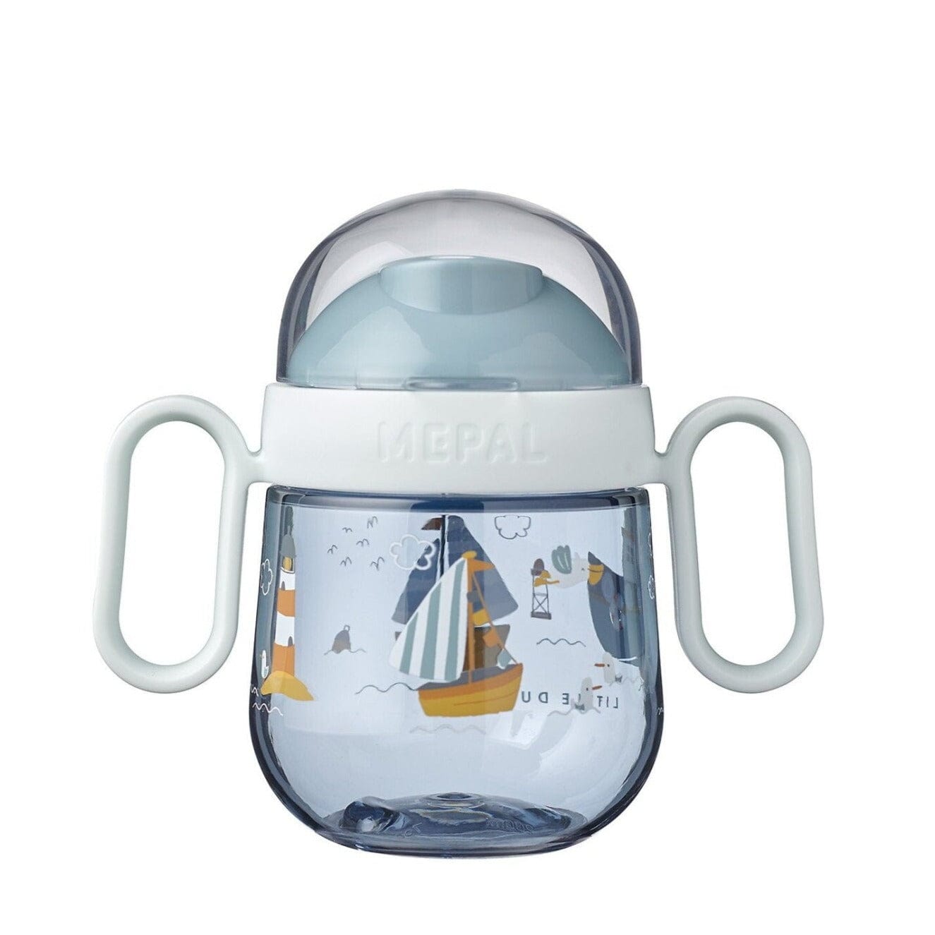 Mepal Alimentación Vaso antiderrame 200 ml azul con barcos 108012565244