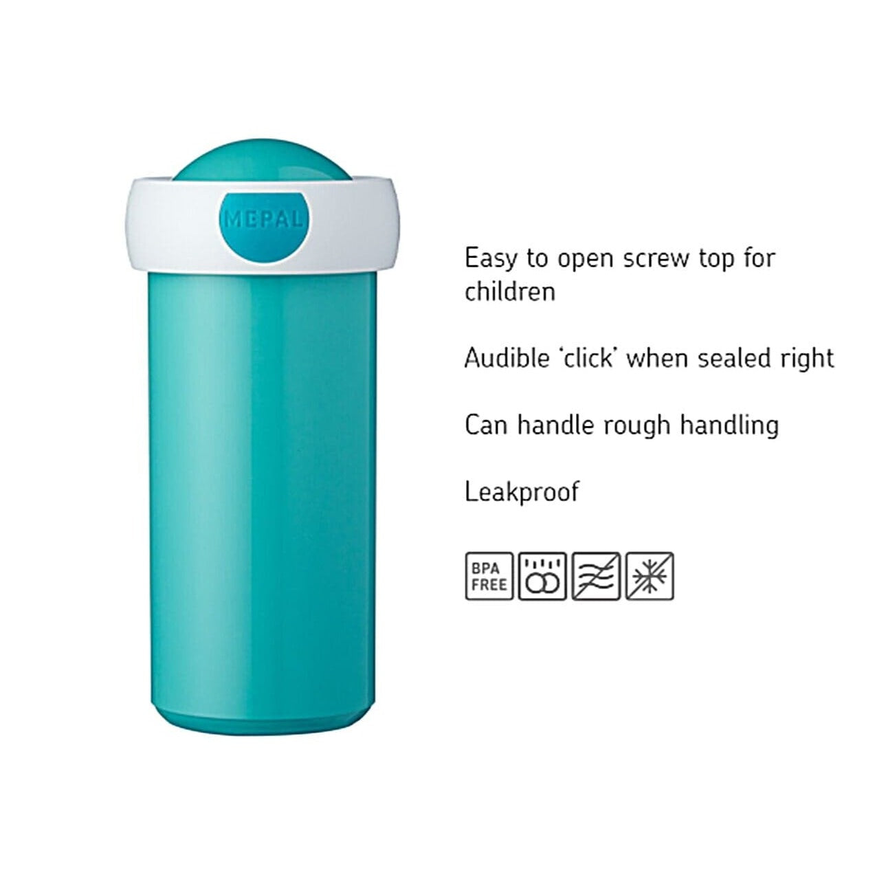 Mepal Alimentación Vaso Turquesa 300 ML 107420012200