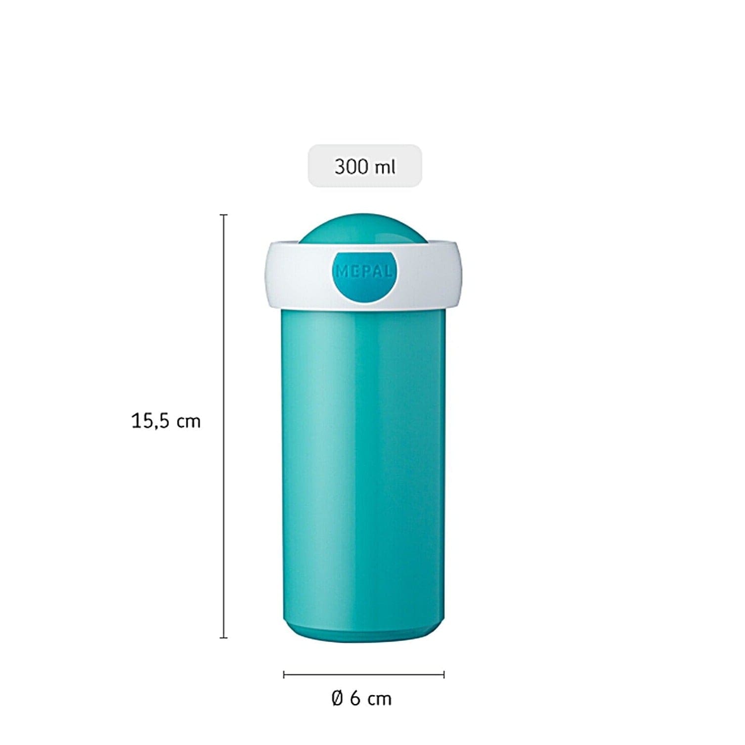 Mepal Alimentación Vaso Turquesa 300 ML 107420012200