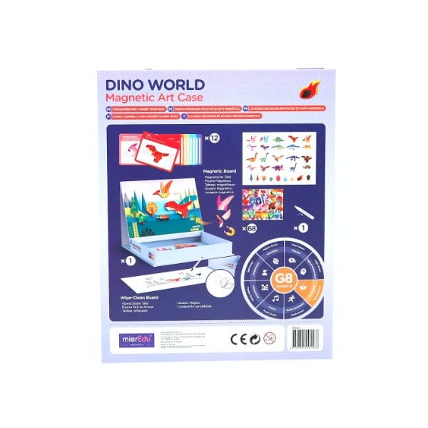 MierEdu Juegos Magnéticos Juego y Arte Magnético Mundo Dinosaurios - MierEdu ME156