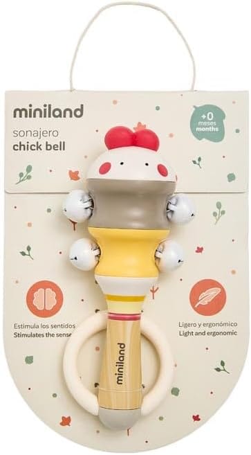 Miniland Sonajero Sonajero chick bell - Miniland 89725