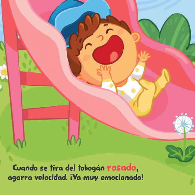 Minilupa Libro Libro Al parque colorido - Minilupa 9789560992239