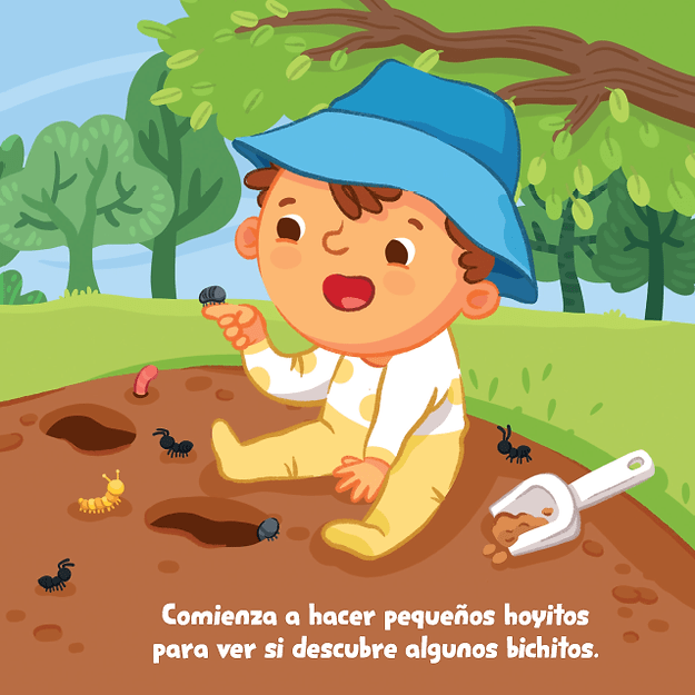 Minilupa Libro Libro Al parque colorido - Minilupa 9789560992239