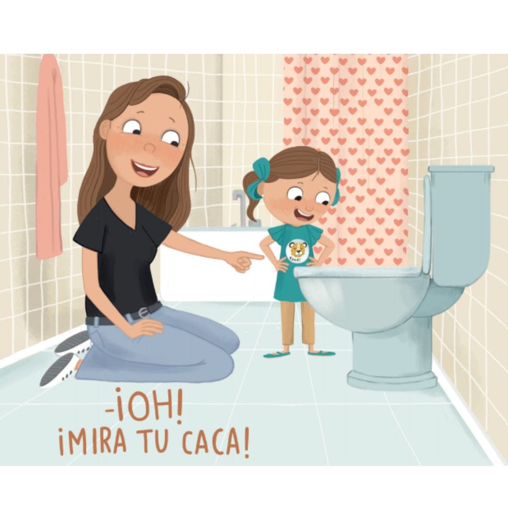 Minilupa Libro Libro "Mira tu caca" - Minilupa 9789564163895