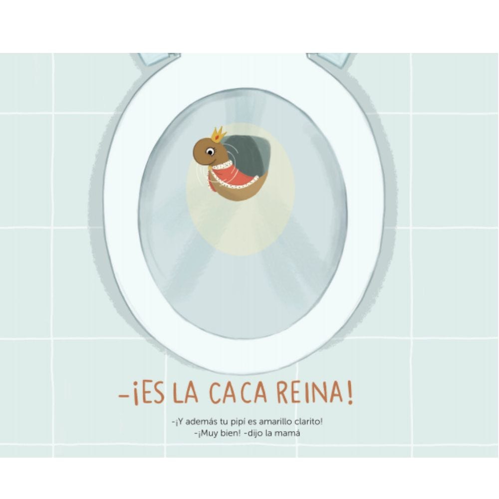 Minilupa Libro Libro "Mira tu caca" - Minilupa 9789564163895