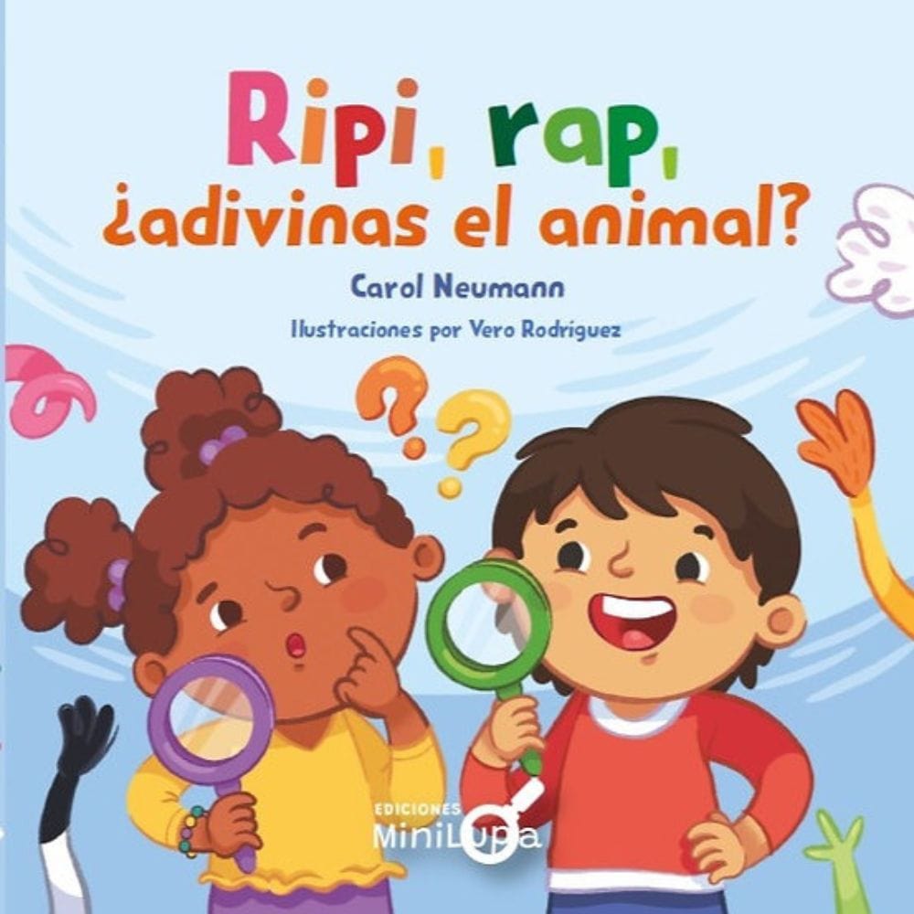 Minilupa Libro Libro Ripi rap ¿adivinas el animal? - Minilupa 9789560992222