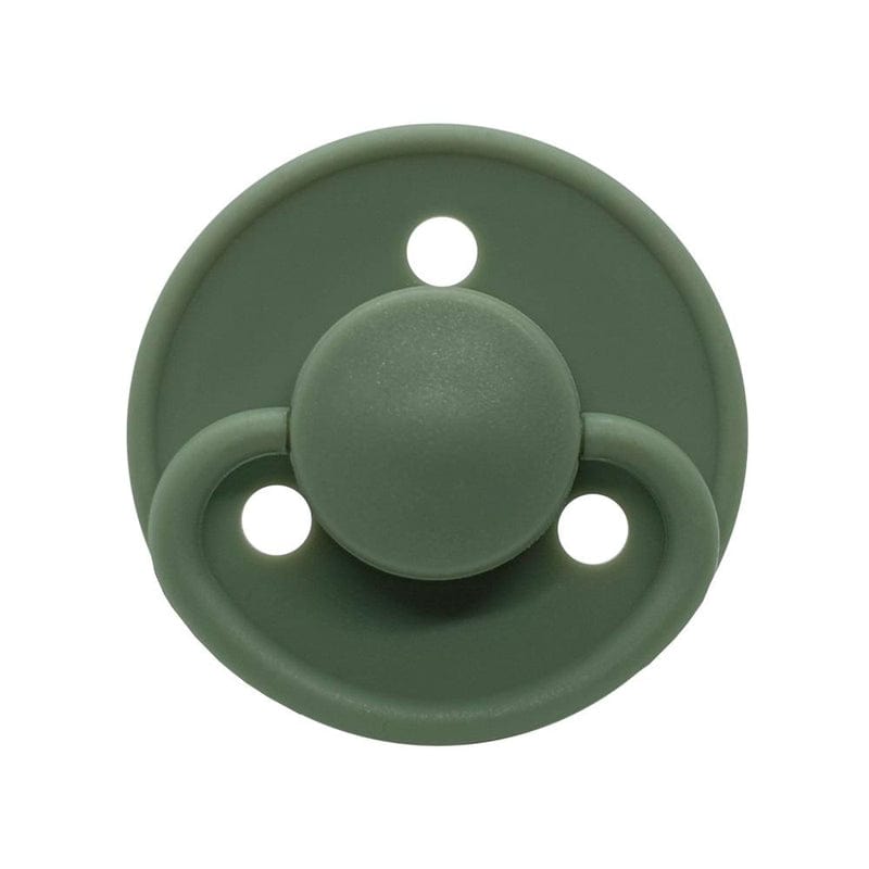 MININOR Chupete Chupetes redondos látex verde 6M+ 2 unidades MN135