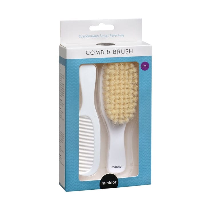 MININOR Cuidado Personal Set Peine y cepillo para pelo 0+ - Mininor MN110