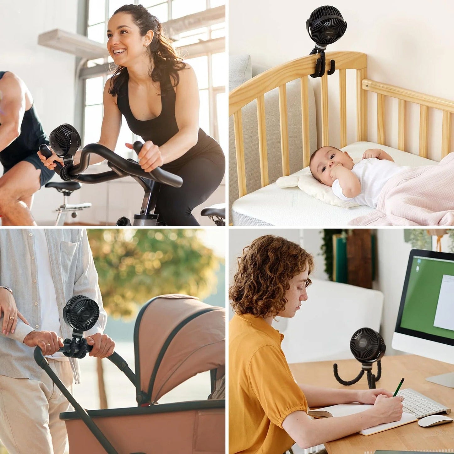 Momcozy Accesorios Ventilador Portátil - Momcozy PF001-BL10BA-A