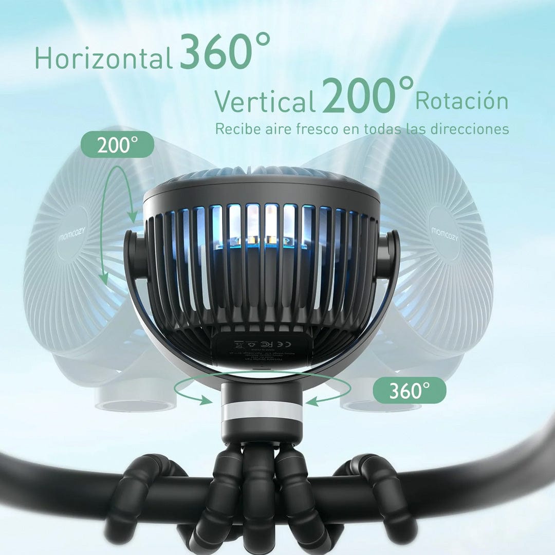 Momcozy Accesorios Ventilador Portátil - Momcozy PF001-BL10BA-A