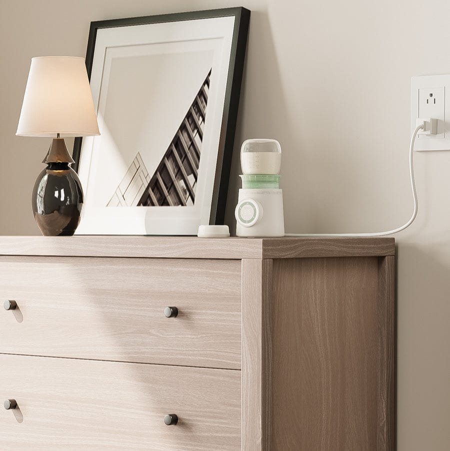 Momcozy Alimentación Calentador de Mamaderas Portátil Inalámbrico - Momcozy MW003-WH12BA-A