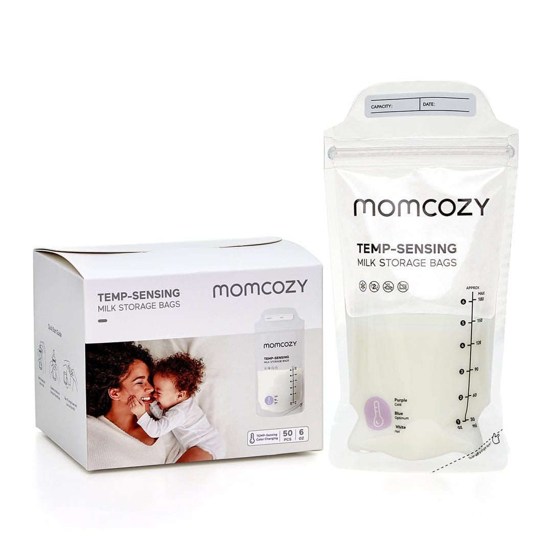Momcozy Lactancia Materna Bolsas para almacenar leche materna 50 un - Momcozy MCMSB50