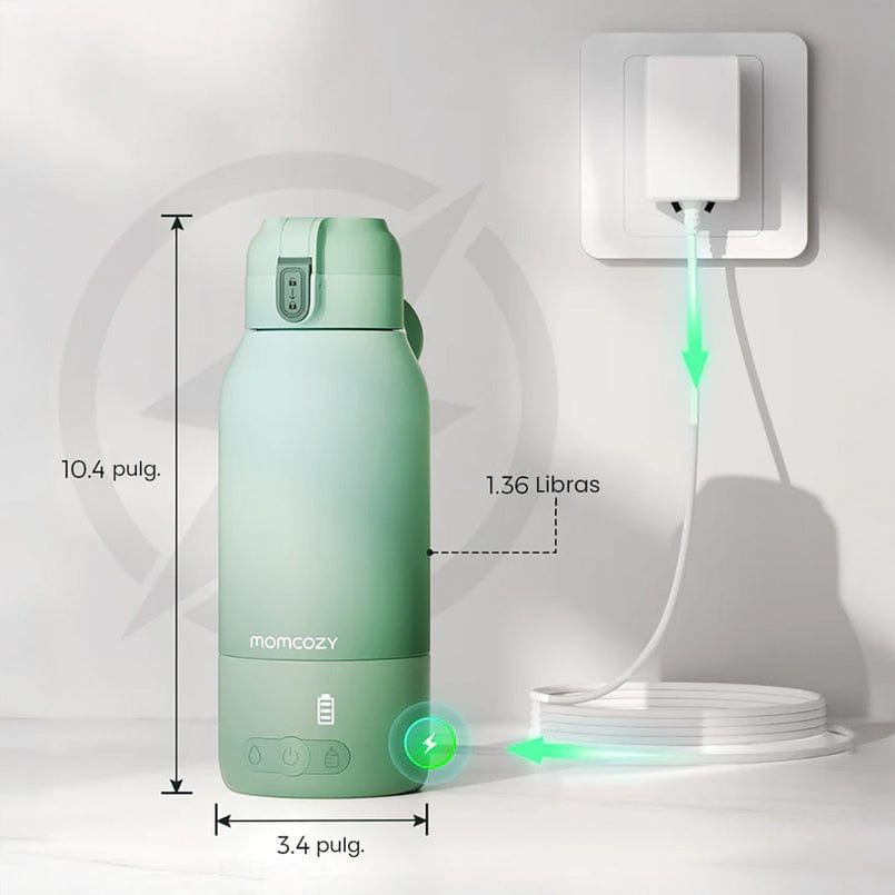 Momcozy Lactancia Materna Calentador Portatil de Leche y Agua - Momcozy MCBS04