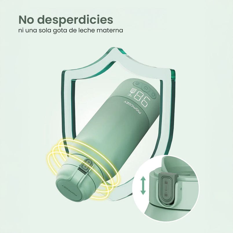 Momcozy Lactancia Materna Calentador Portatil de Leche y Agua - Momcozy MCBS04