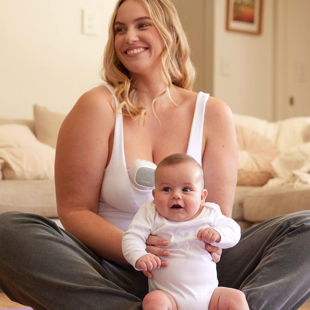 Momcozy Lactancia Materna Extractor de leche materna eléctrico manos libres S9 pro single - Momcozy MCS9SGR