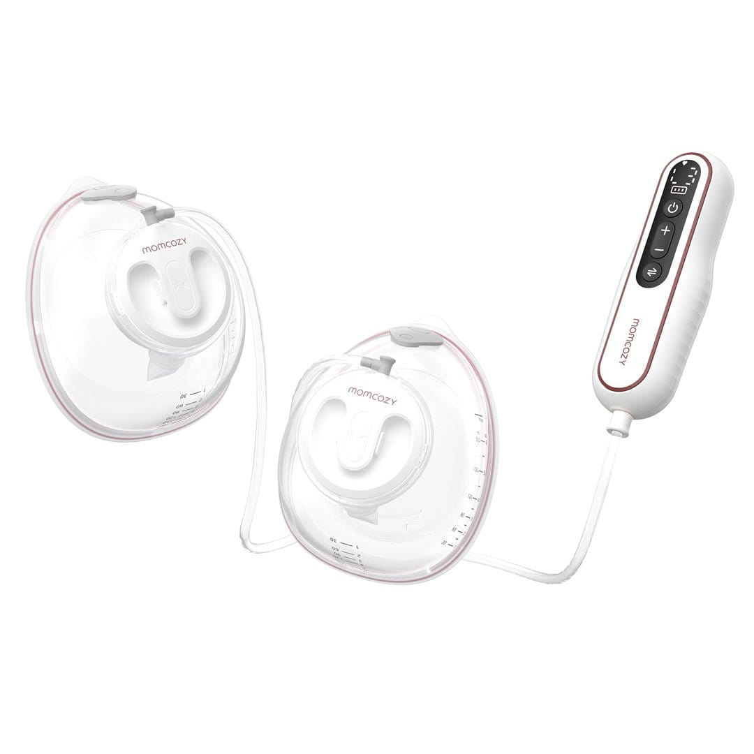 Momcozy Lactancia Materna Extractor Doble V2 Ultra Liviano - Momcozy MCV2DGR