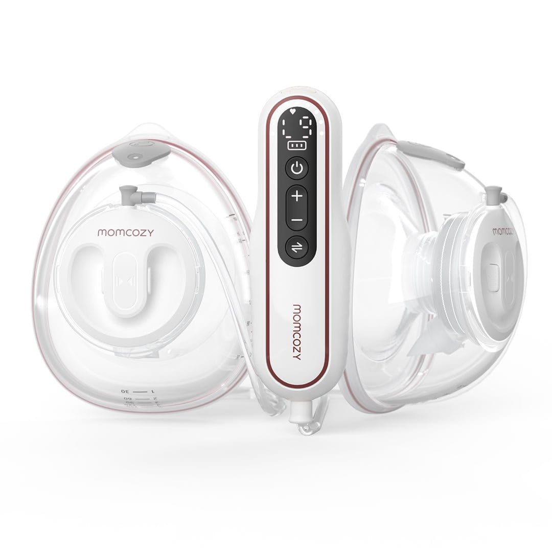 Momcozy Lactancia Materna Extractor Doble V2 Ultra Liviano - Momcozy MCV2DGR